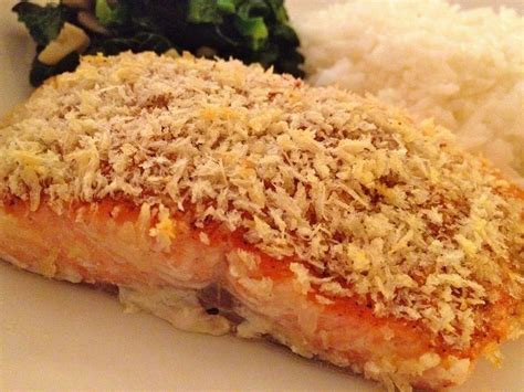 Little Ms Piggys Oven Roasted Salmon With Panko Crust