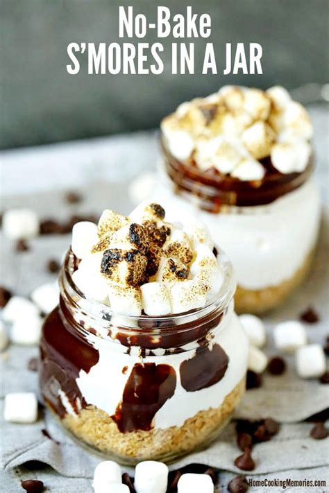 No Bake S Mores In A Jar Recipe