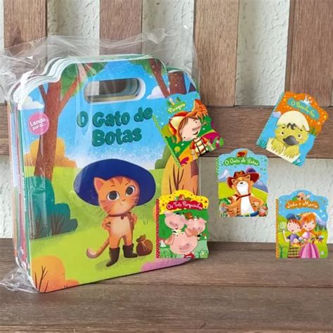 Kit Livros Conto Disney Contos Cl Ssicos Leitura Infantil O