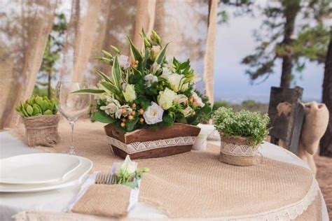 Centros De Mesa Para Tu Boda Rústica