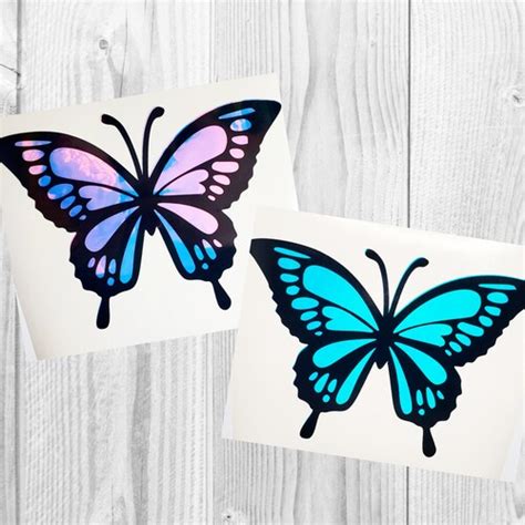 Butterfly Vinyl Decal Butterfly Sticker Butterfly Car Etsy