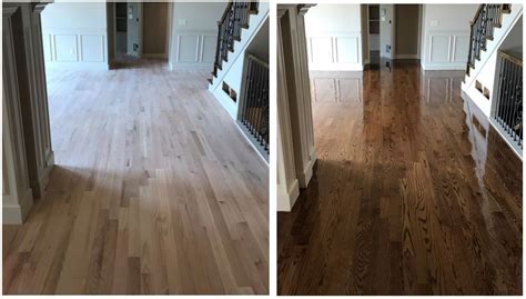 Refinishing Parquet Floors Before And After Floor Roma