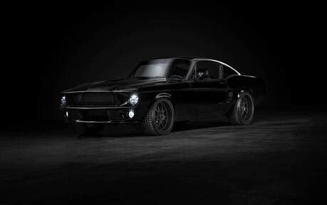 1967 Ford Mustang Fastback Black