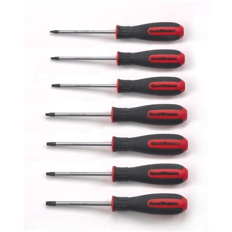 Pc Torx Dual Material Screwdriver Set Gearwrench