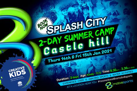 Sold Out 2 Day Summer Camp 2021 Castle Hill Sold Out Capacity