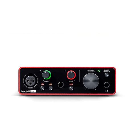 Focusrite Scarlett Solo Rd Gen Usb Audio Interface Jb Music