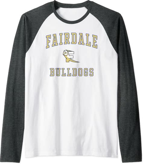 Amazon.com: Fairdale High School Bulldogs Raglan Baseball Tee : Sports ...