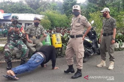 Tim Gabungan Cianjur Jaring 147 Pelanggar Protokol Kesehatan ANTARA