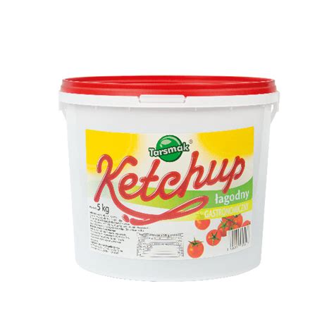 Tarsmak ketchup łagodny gastronomiczny 5kg Damix wszystko dla