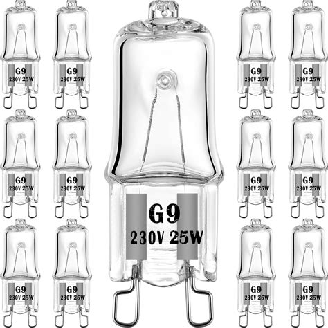 EKSAVE G9 Halogenlampen 25W 230V Halogen Leuchtmittel 350LM 2700K