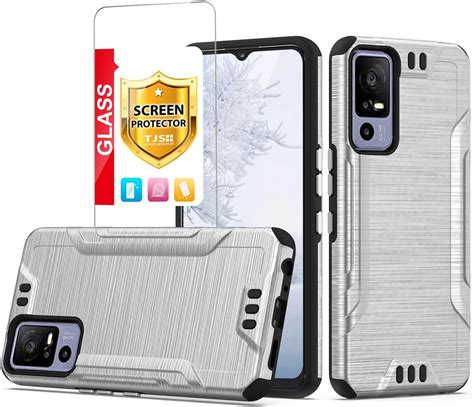 Amazon Tjs Compatible For Tcl Xe G Case With Tempered Glass