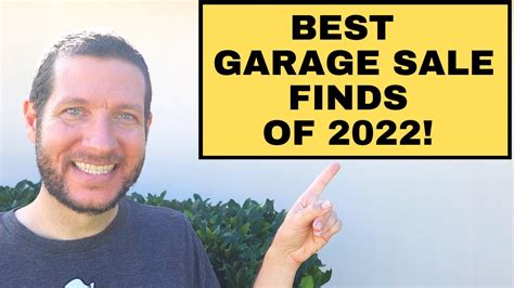 The Best Garage Sale Finds Of 2022 Youtube