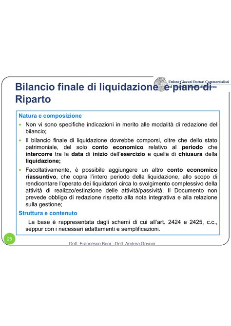 Le Operazioni Straordinarie Fusione Scissione Trasformazione