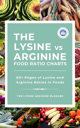 The Lysine Vs Arginine Food Ratio Charts 60 Pages Of Lysine And