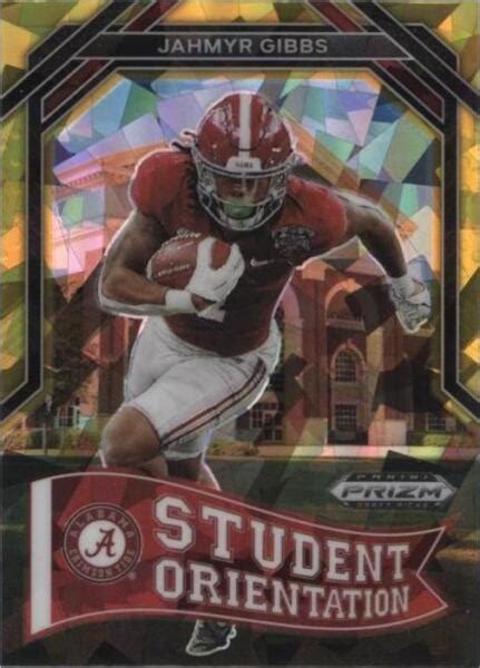 Panini Prizm Draft Picks Student Orientation Gold Ice Prizm So