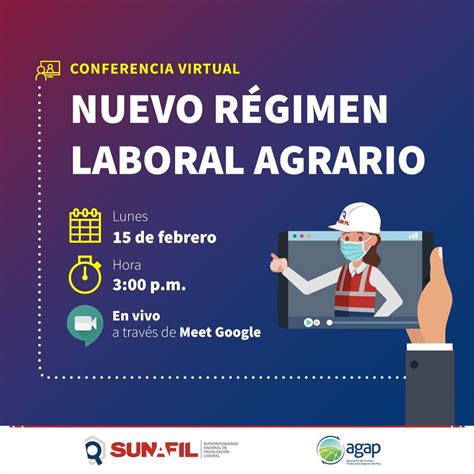 Conferencia Virtual Nuevo R Gimen Laboral Agrario Agap