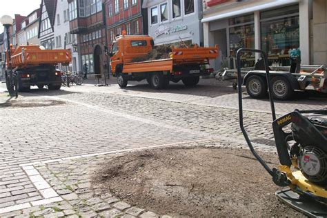 Schaumburger Wochenblatt Umpflasterung in Niedern und Obernstraße