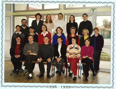 Photo De Classe Les Enseignants De Ecole Gruet Copains D Avant