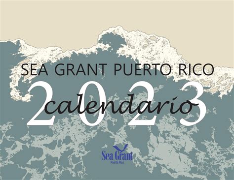 Calendario Sea Grant 2023 By Puerto Rico Sea Grant Issuu