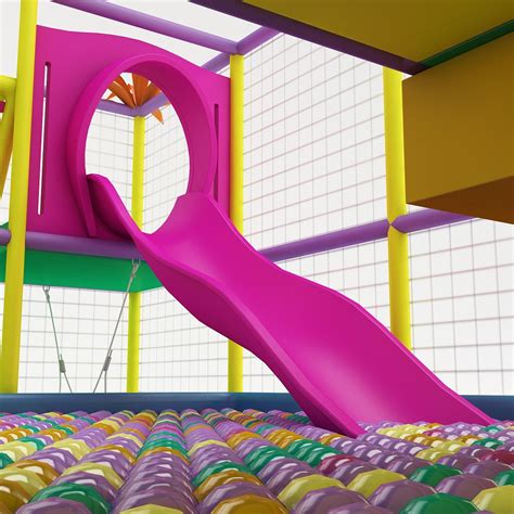 Indoor Playground 3d Model 79 Max Obj Ma Lwo 3ds C4d Free3d