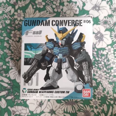 Gundam Converge 151 Gundam Heavyarms Custom Ew Hobbies And Toys Toys