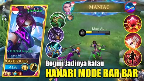 HANABI MANIAC MAINNYA BAR BAR BANGET PAKAI BUILD TERSAKIT 2023 TOP