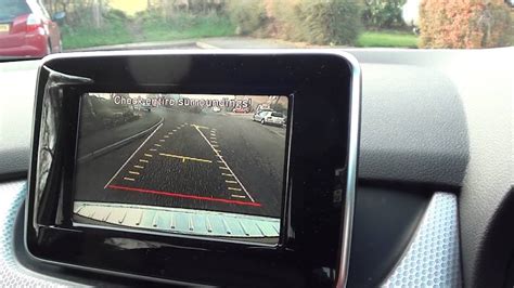 Mercedes B Class Reversing Camera Very Cool Youtube