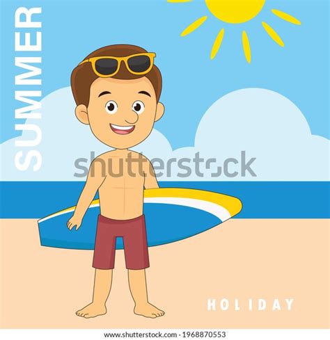 Border Design Summer Theme Stock Vector Royalty Free 1968870553 Shutterstock