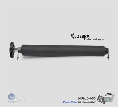 Rolo de Borracha Zebra TLP2844 e GC420T Lservice peças e impressoras