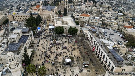 Christmas Celebrations Come Back To Bethlehem After Two Years Of Covid