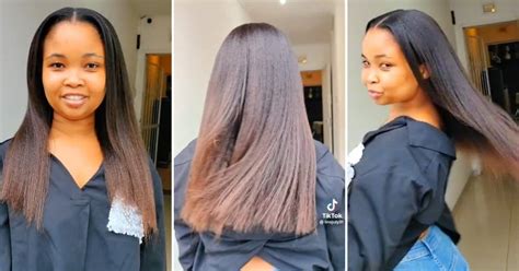 Woman Flaunts Healthy Long And Natural 4c Hair In Viral Tiktok Video