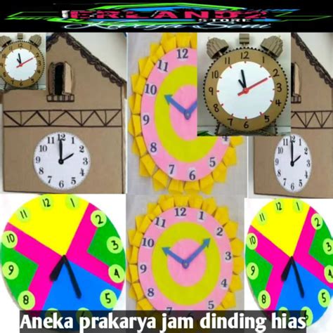 Jual Prakarya Jam Dinding Dari Kardus Shopee Indonesia