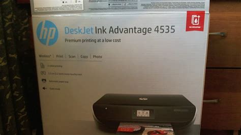 Обзор мфу Hp Deskjet Ink Advantage 4535 Youtube