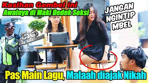 Kasihan Gembel Ini Awalnya Dimaki Dedek Seksi Pas Main Lagu Malah