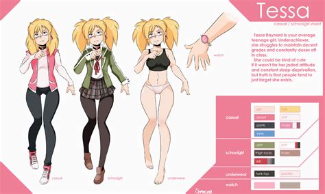 Tessa SHEET Normal By Samasan Hentai Foundry