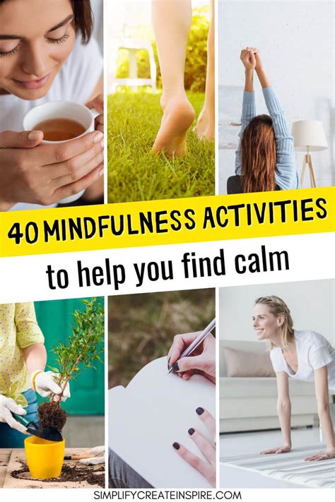 Calming Mindfulness Activities For Adults For Less Stress