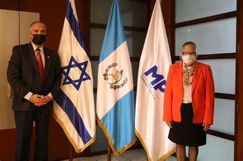 Fiscal General Se Re Ne Con Embajador De Israel Acreditado En Guatemala