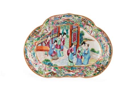 Lot Covilhete Em Porcelana Chinesa