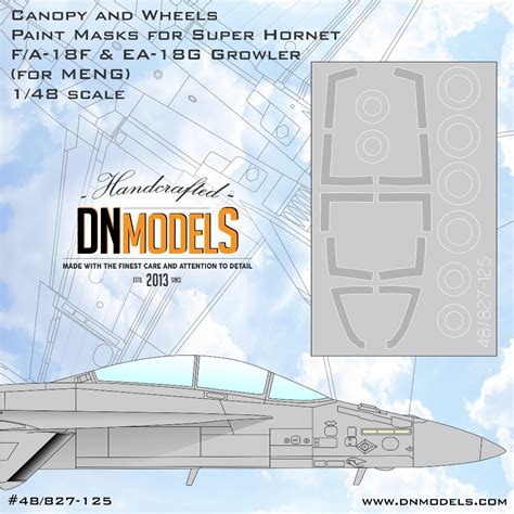 F A F Ea G Growler Canopy Wheels Paint Masks Set Aeroscale