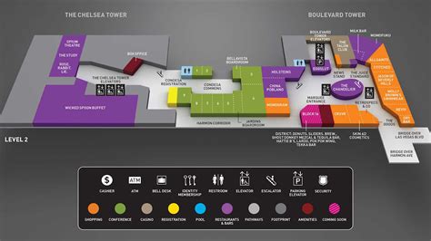 Las Vegas Luxury Hotel Resort Maps The Cosmopolitan