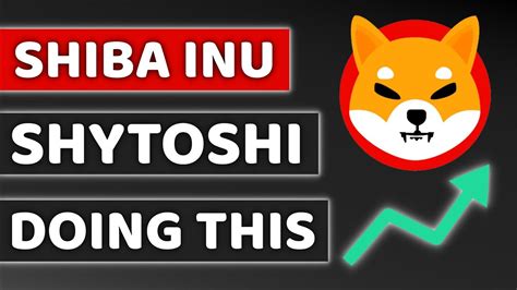 Shiba Inu Gets The Biggest Rumor Yet Buy Before It S Too Late Youtube