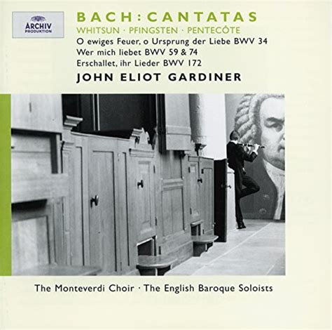 Bach Js Whitsun Cantatas Bwv 172 59 74 And 34