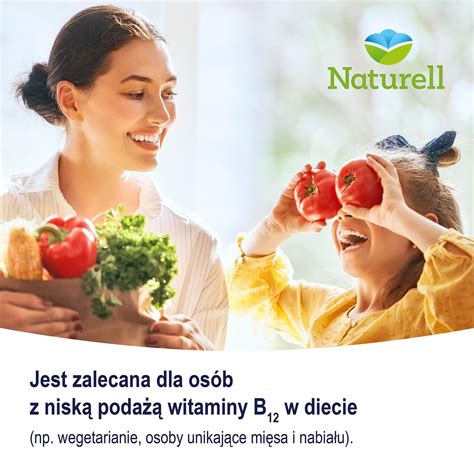 Naturell Witamina B12 Forte 60 Tabl Opinie I Ceny Na Ceneo Pl