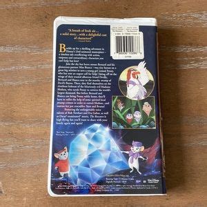 Disney Media Original Disneys Masterpiece The Rescuers Vhs Tape