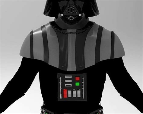 Darth Vader Armor From Episode Rots Accurate D Model D Printable