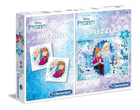 Puzzle La Reine des Neiges Memo Clementoni 07916 60 pièces Puzzles