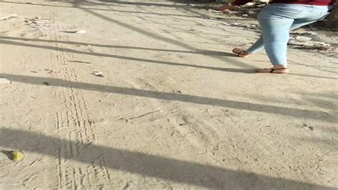 Indian College Girl Tight Jeans Ass