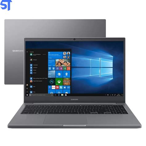 Notebook Samsung Book NP550XDA KO1BR Intel Celeron 4GB 500GB 15 6