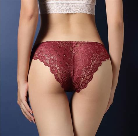 Compre Ropa Interior De Mujer De Lujo Sexy De Encaje Transparente Para