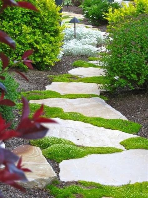 Flagstone Walkways With Moss Image To U